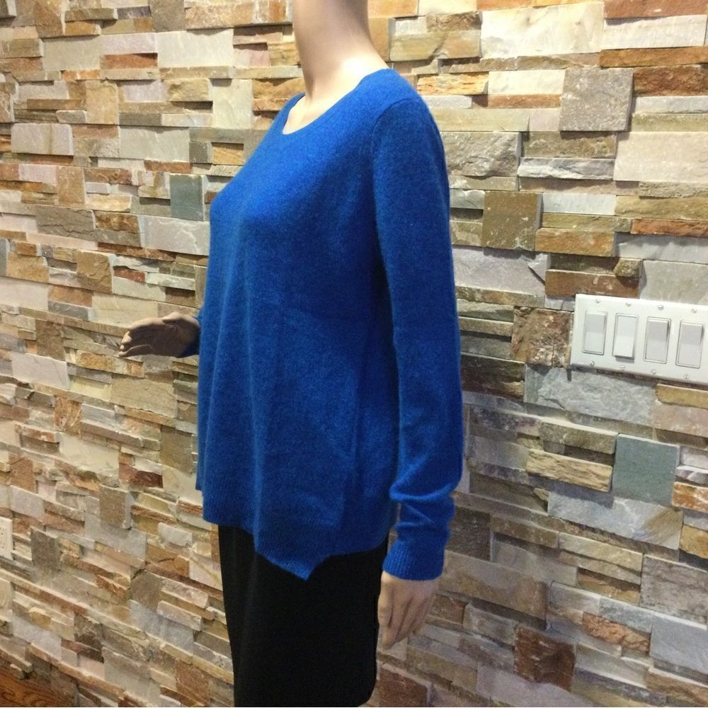 WHITE +WARREN Cashmere Sweater - Picture 2 of 11